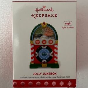 Hallmark Keepsake 2017 Jolly Jukebox, Musical & Lights, NIB